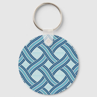 Chaveiro Blue Lines Pattern