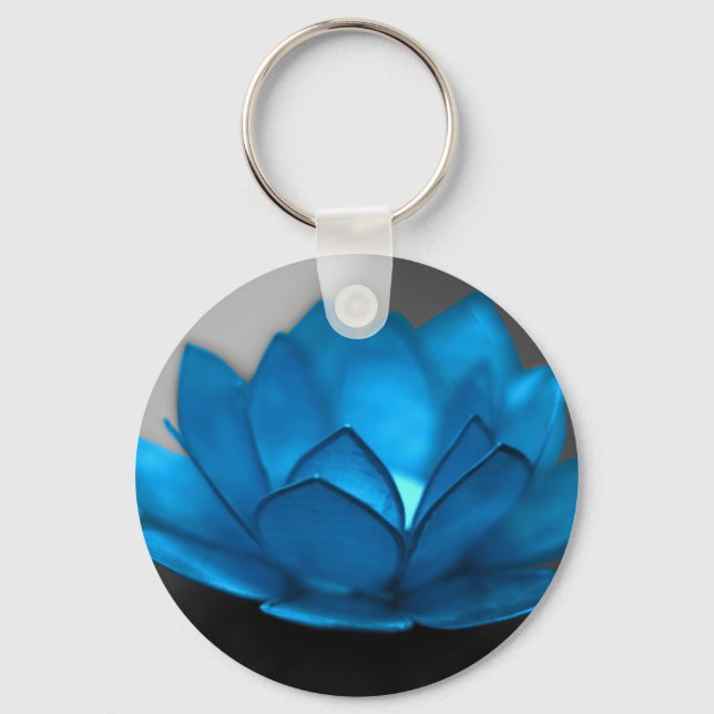 Chaveiro Blue Lotus Flower (Frente)