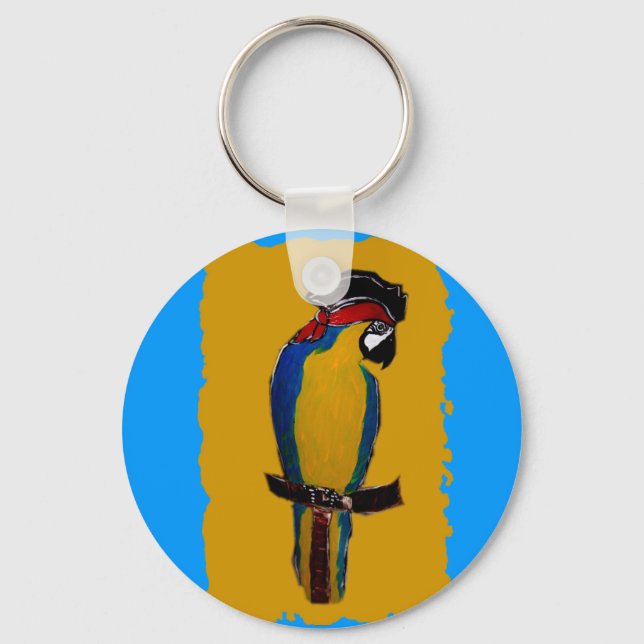 Chaveiro Blue Parrot (Frente)