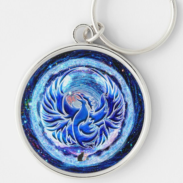 Chaveiro Blue Phoenix (Frente)