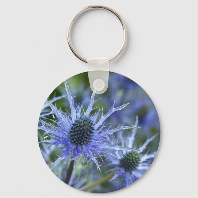 Chaveiro Blue Sea Holly Thistle (Frente)