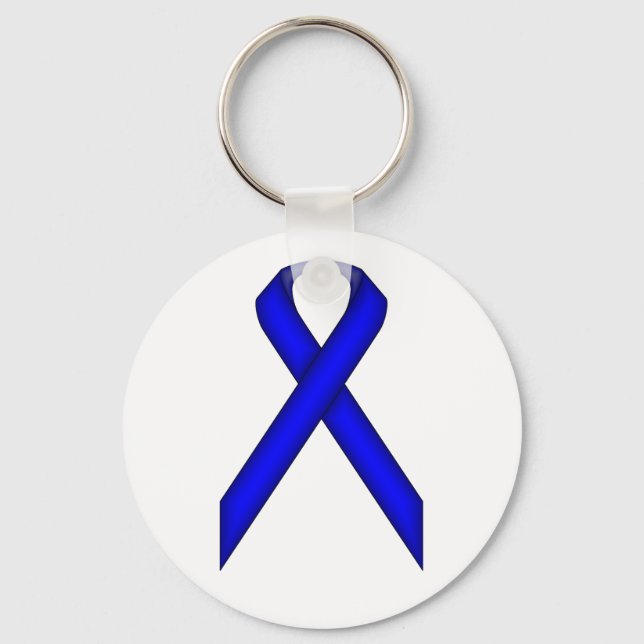 Chaveiro Blue Standard Ribbon por Kenneth Yoncich (Frente)