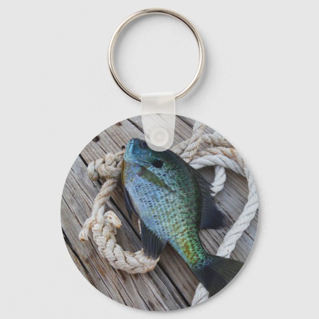 Chaveiro bluegill no doca (Frente)