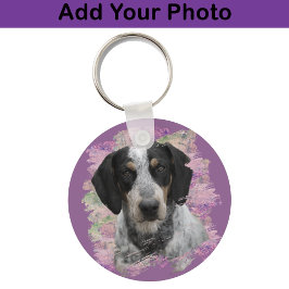 Chaveiro Bluetick Coonhound Lilac Dog Foto do Lover