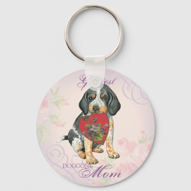 Chaveiro Bluetick Heart Mãe (Frente)