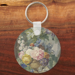 Chaveiro Blumenstrauß em einer Vase mit Vogelnest