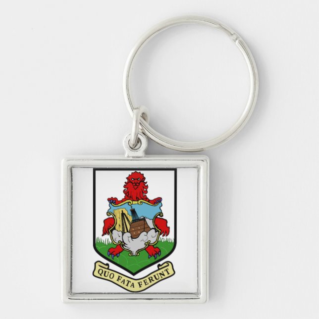 Chaveiro BM da brasão de Bermuda (Frente)