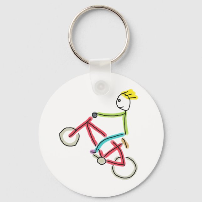 Chaveiro BMX Stickman (Frente)