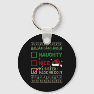 Chaveiro Boa Noite Minha Irmã Me Fez Fazer Isso De Natal