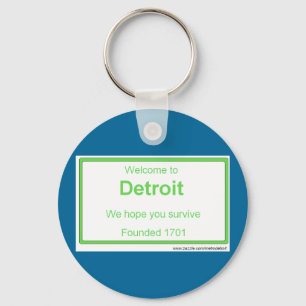 Chaveiro Boa vinda de Detroit
