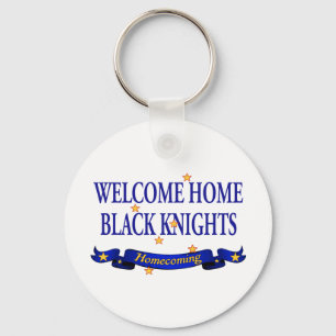 Chaveiro Boas-vindas ao Home Black Knights