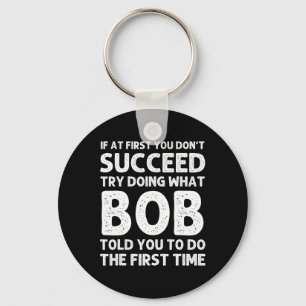 Chaveiro Bob Gift Nome Personalizado Aniversário Engraçado