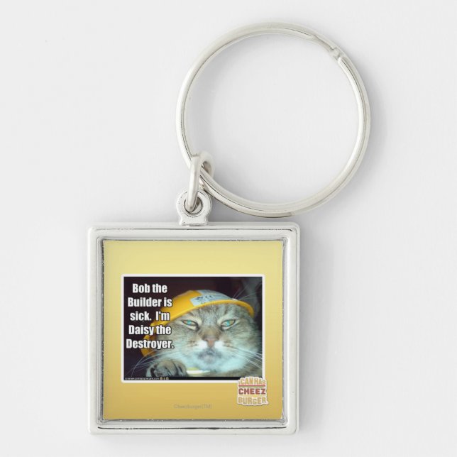 Chaveiro Bob o construtor é doente (Frente)