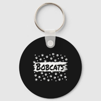 Chaveiro Bobcats Mascote Espírito Escolar Homens Mulheres L