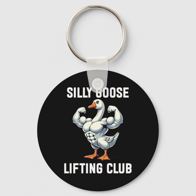 Chaveiro Bobo Goose Lifting Club (Frente)