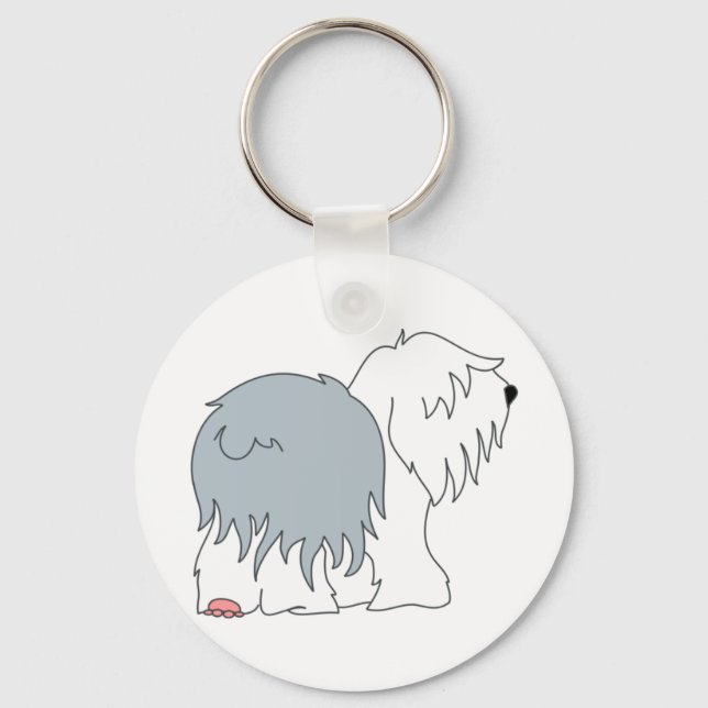 Chaveiro Bobtail Sheepdog (Frente)