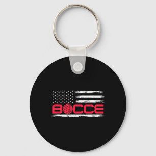 Chaveiro Bocce Byll Bandeira Americana Usa Jogador de Bocci
