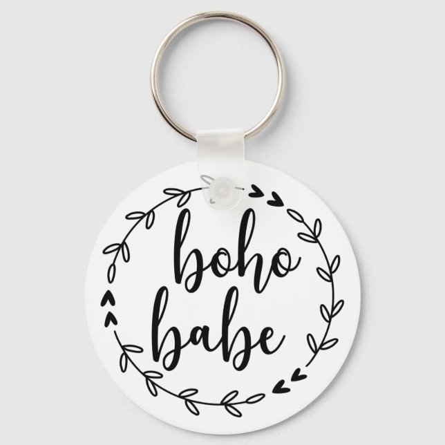 Chaveiro Boho Babe Wreath (Frente)