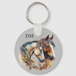 Chaveiro Boho Tribal Feather Hormonas