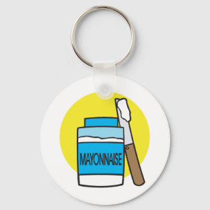 Chaveiro boião de maionese