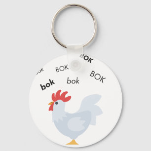 Chaveiro Bok Chicken Cute Emoji