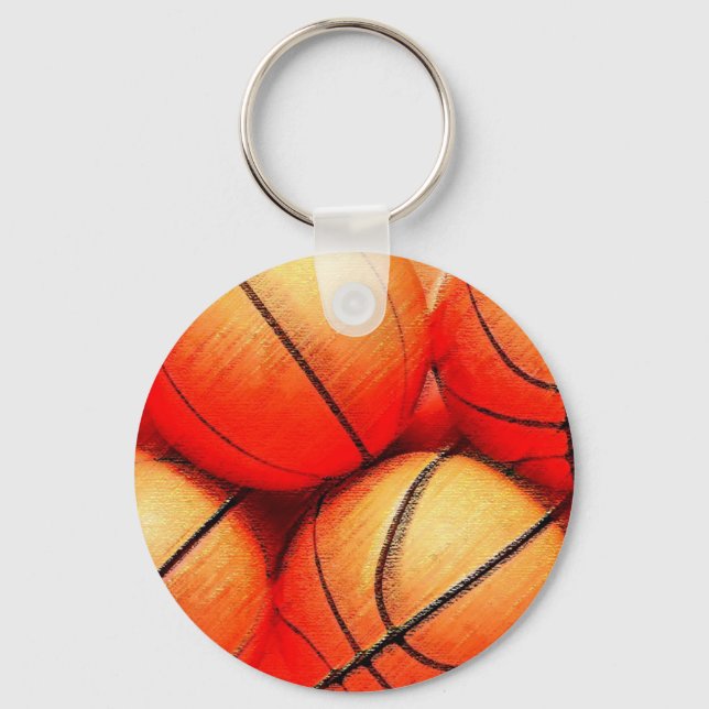 Chaveiro Bola de Basquete (Frente)