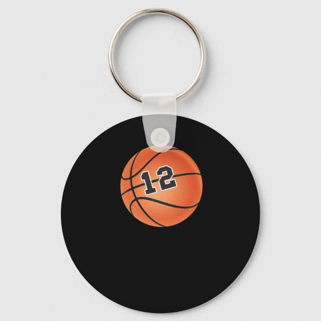 Chaveiro Bola de Basquete 12 (Frente)