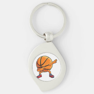 Chaveiro Bola de Basquete Brincadeira Homens Engraçados Mul