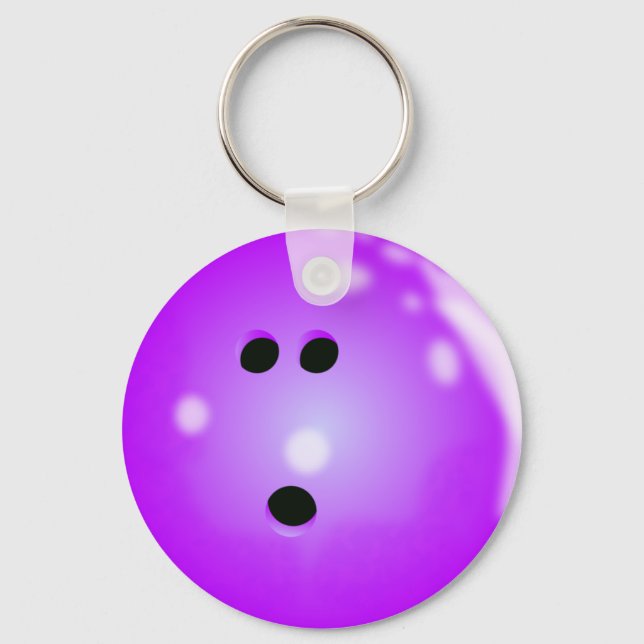 Chaveiro bola de boliche (Frente)
