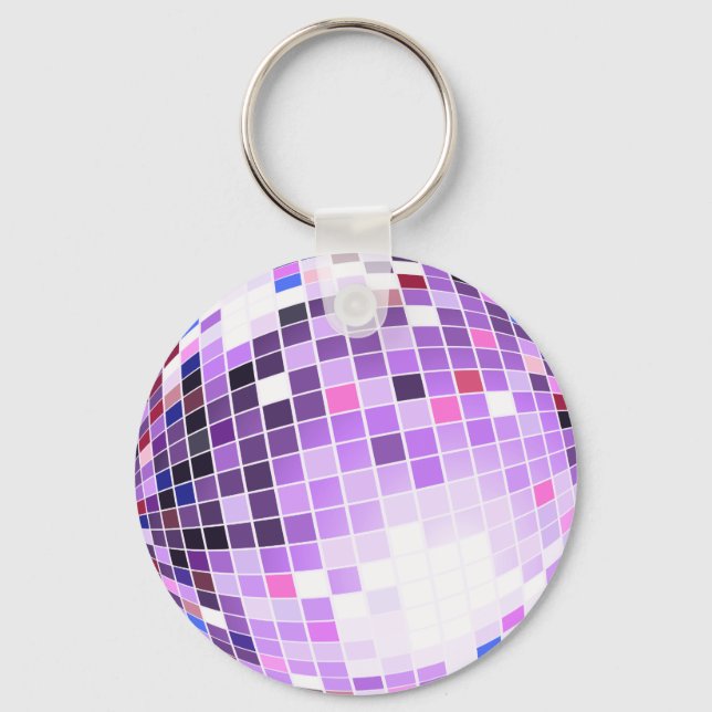 Chaveiro Bola de Discoteca (Frente)