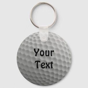 Chaveiro Bola de Golf Personalizar Personalizar Alterar Cor