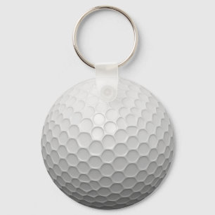 Chaveiro bola de golfe 3D