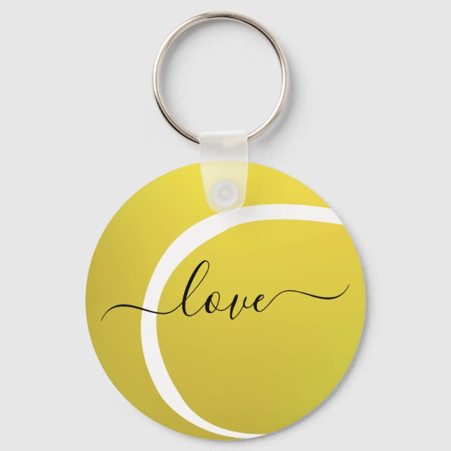 Chaveiro Bola de Tênis do AMOR (Frente)