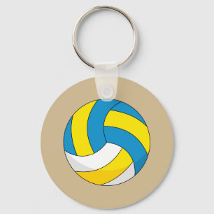 Chaveiro Bola de Voleibol de Cartoon
