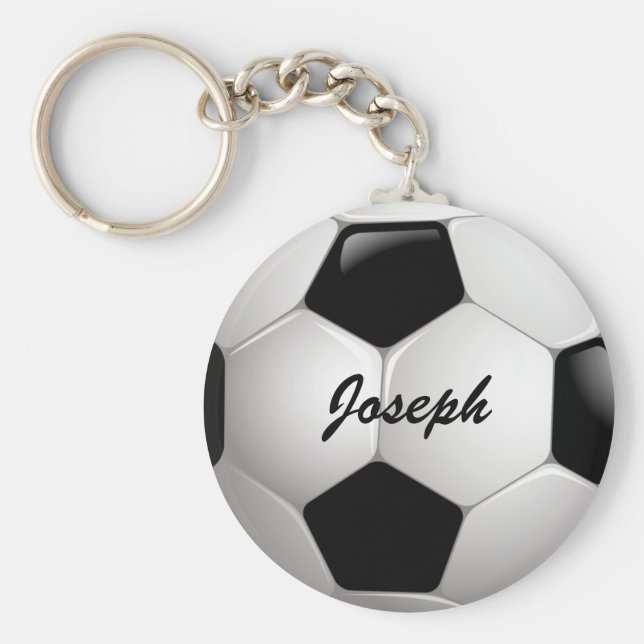 Chaveiro Bola Personalizável de Futebol (Frente)