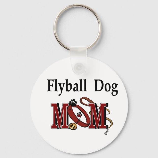 Chaveiro Bolas de Cachorro de Flyball (Frente)