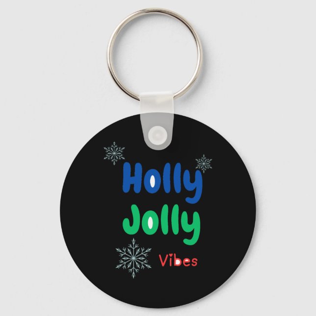 Chaveiro Bold Holly Jolly Baby T Shirt  (Frente)
