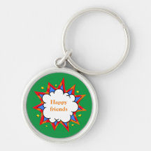 bolha colorida de fala