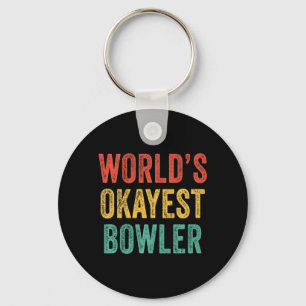 Chaveiro Boliche da Diversão de Bowler mais Okayest do mund