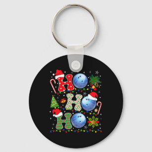 Chaveiro Boliche De Árvore Natal Ho Ho Ho Ho Papais noeis L