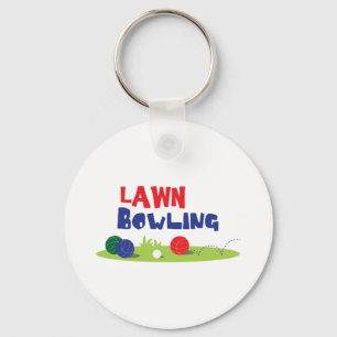 Chaveiro Boliche de Bocce Ball Lawn