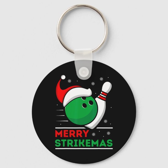 Chaveiro Boliche de Natal (Frente)
