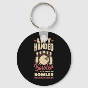 Chaveiro Boliche Engraçada Engraçada À Esquerda, Bolsa À Es