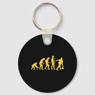 Chaveiro Boliche Evolutiva Humana Engraçada Bowler Men Mulh