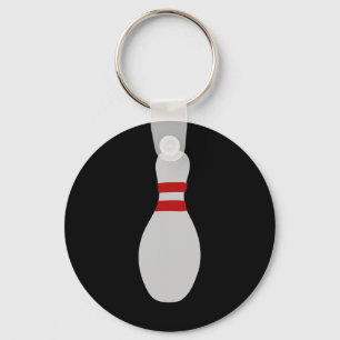 Chaveiro Boliche Pin Figurume Ll Beco Strike Spare de Dez p