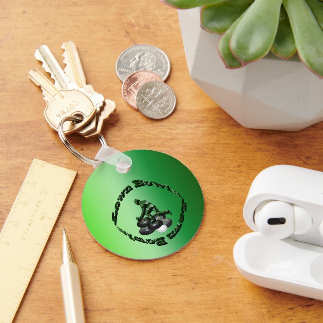 Chaveiro Boliche Verde Em Bolas, Tecla (Mesa)