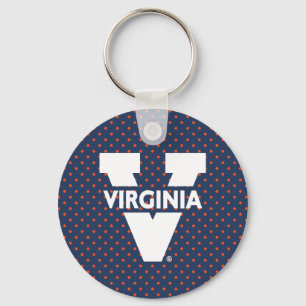 Chaveiro Bolinhas Virginia Cavaliers