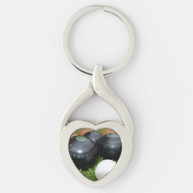 Chaveiro Bolinhos De Vintage E Tomada, Teclado Metálico (Frente)