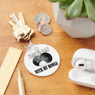 Chaveiro Bolinhos Engraçados Brincadeiras Jogam Tempo, Tiro