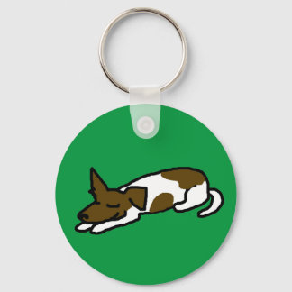 Chaveiro Bolsa Cartoon Jack Russell